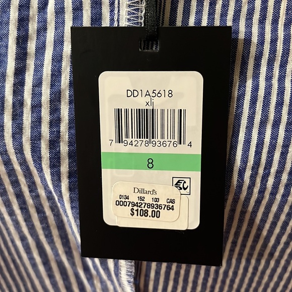 DKNY striped dress, size‎ 8, NWT - Picture 14 of 16